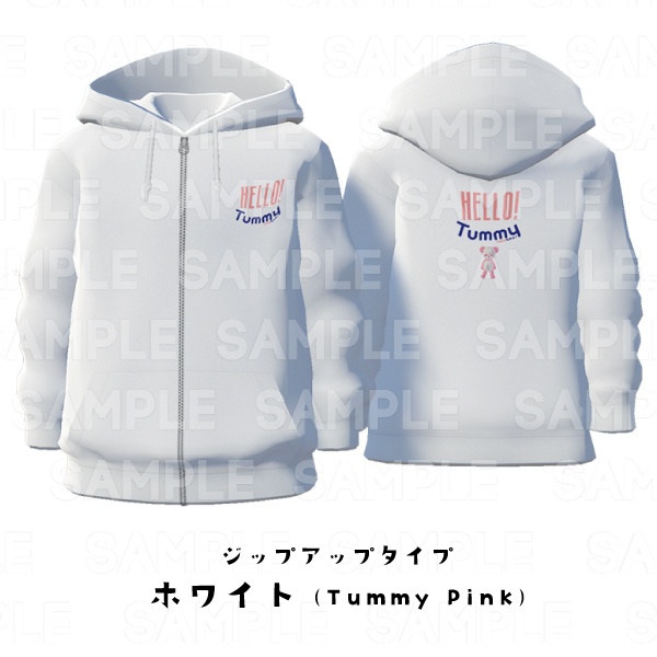 【#VRoid】cocoartオリジナル パーカー(Pink_bear)