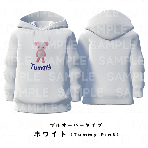 【#VRoid】cocoartオリジナル パーカー(Pink_bear)