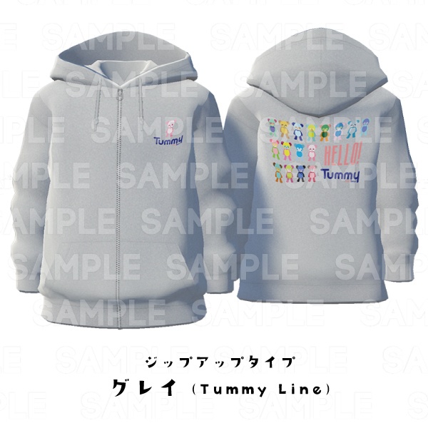 【#VRoid】cocoartオリジナル パーカー(Line_bear)