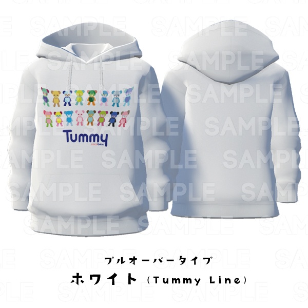 【#VRoid】cocoartオリジナル パーカー(Line_bear)