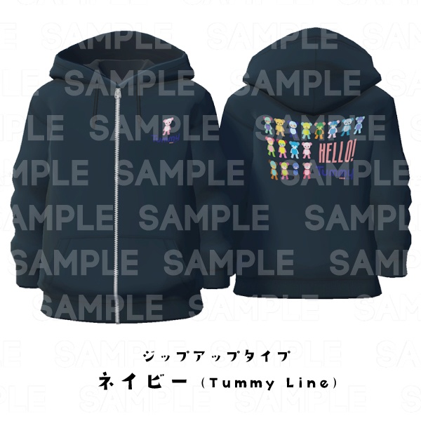 【#VRoid】cocoartオリジナル パーカー(Line_bear)