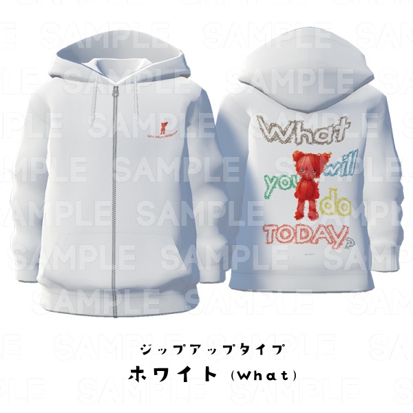 【#VRoid】cocoartオリジナル パーカー(What)