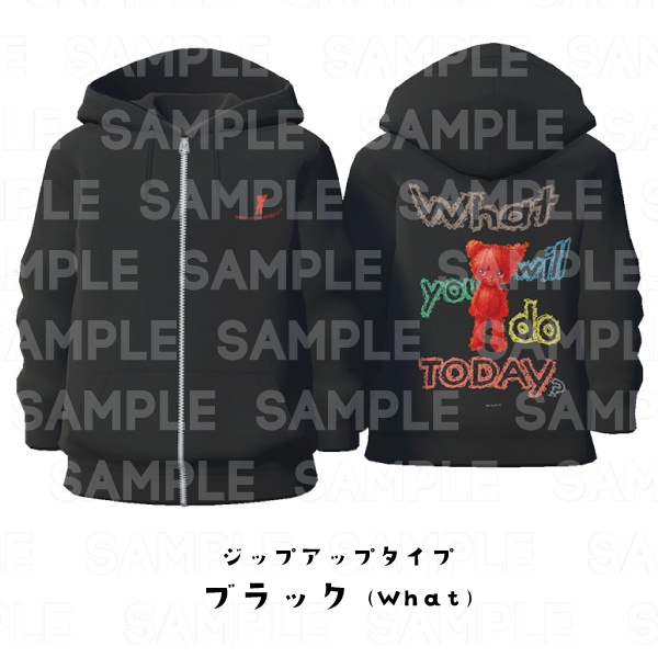 【#VRoid】cocoartオリジナル パーカー(What)