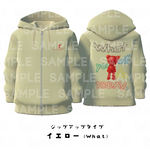 【#VRoid】cocoartオリジナル パーカー(What)