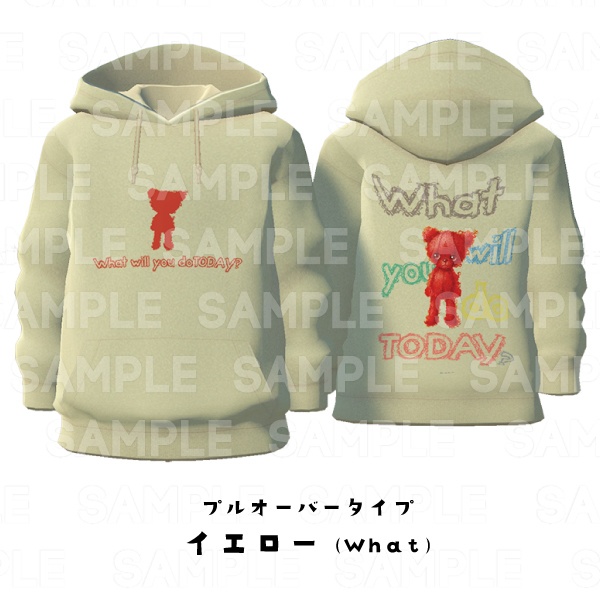 【#VRoid】cocoartオリジナル パーカー(What)