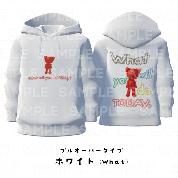 【#VRoid】cocoartオリジナル パーカー(What)