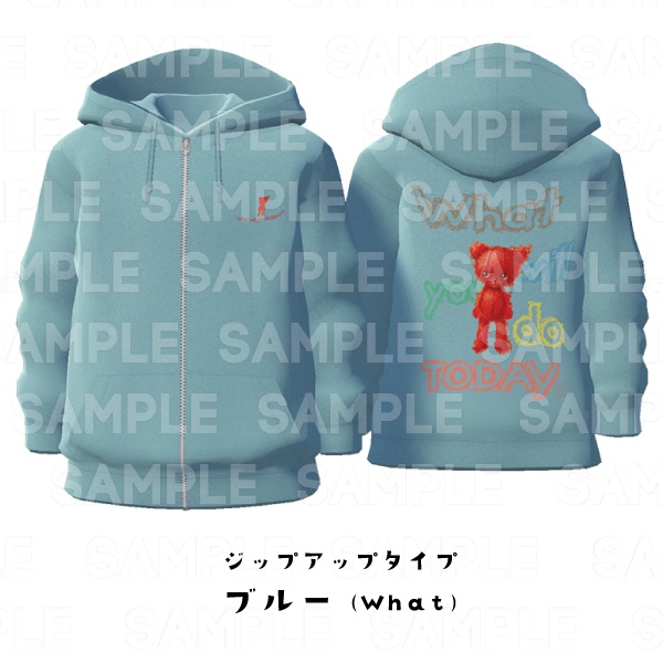 【#VRoid】cocoartオリジナル パーカー(What)