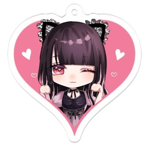 りなさんアクキー ハートver.♡