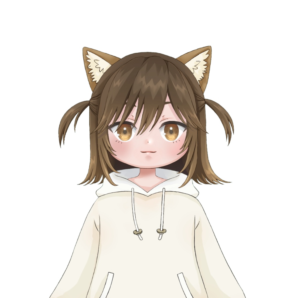 【Live2Dモデル】狐耳の少女