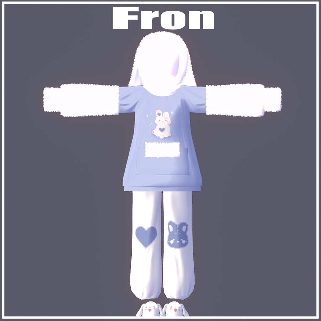 【PB対応】 Rabbit pajamas