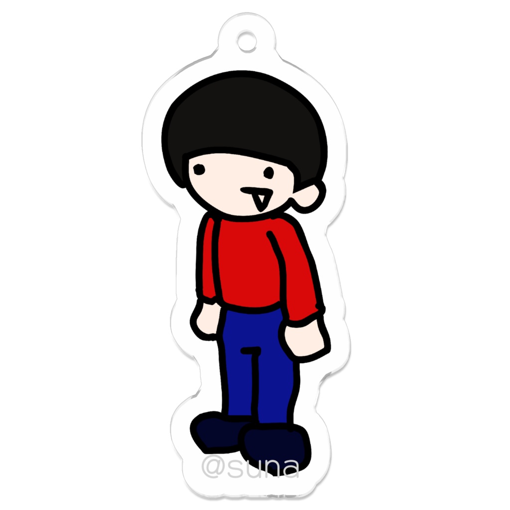 すな アクリルキーホルダー 50mm