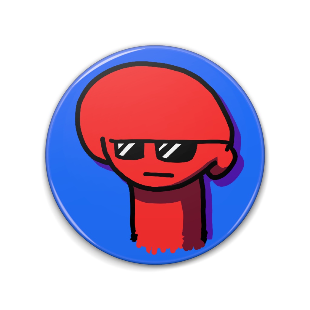 アイコンすな缶バッジ 76mm