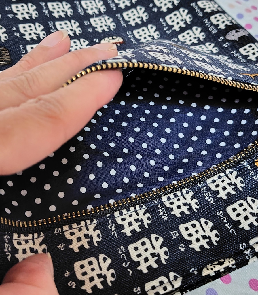 和風な猫さんのミニショルダーバッグ♪