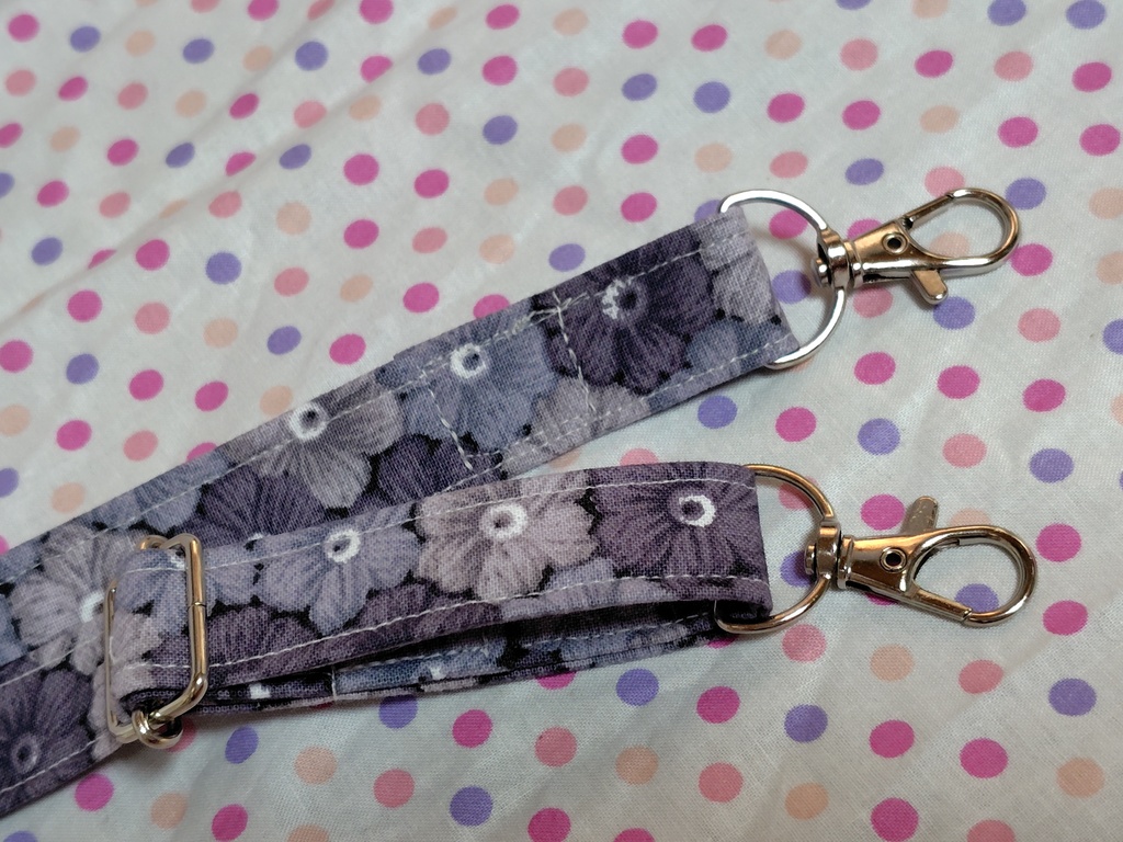 ポコポコ刺繍の花柄風ショルダーバッグ☆グレー