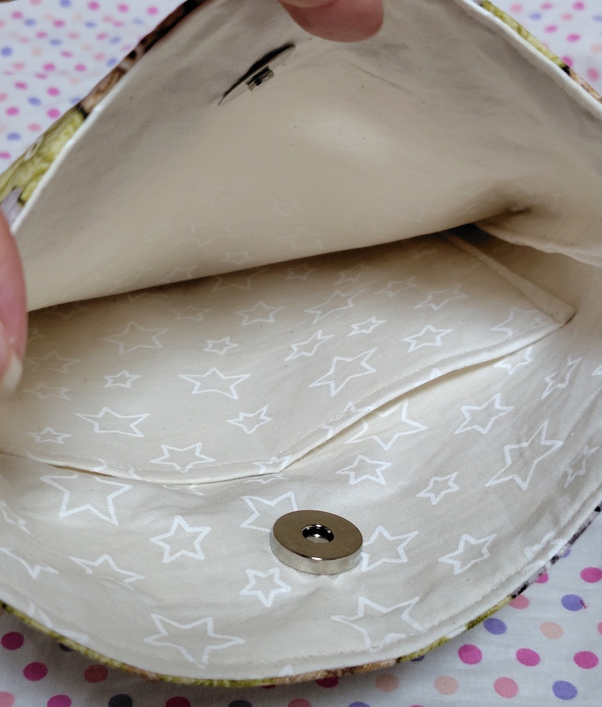 ポコポコ刺繍の花柄風ショルダーバッグ☆イエロー