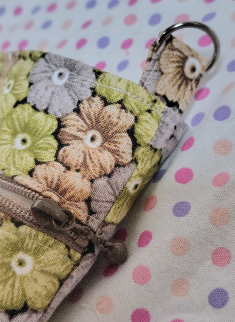 ポコポコ刺繍の花柄風ショルダーバッグ☆イエロー