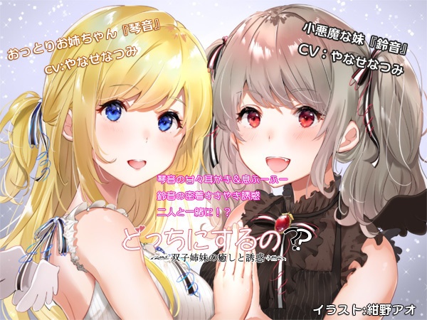 どっちにするの 双子姉妹の癒しと誘惑 Rom版 プロトプロット ショールーム Booth