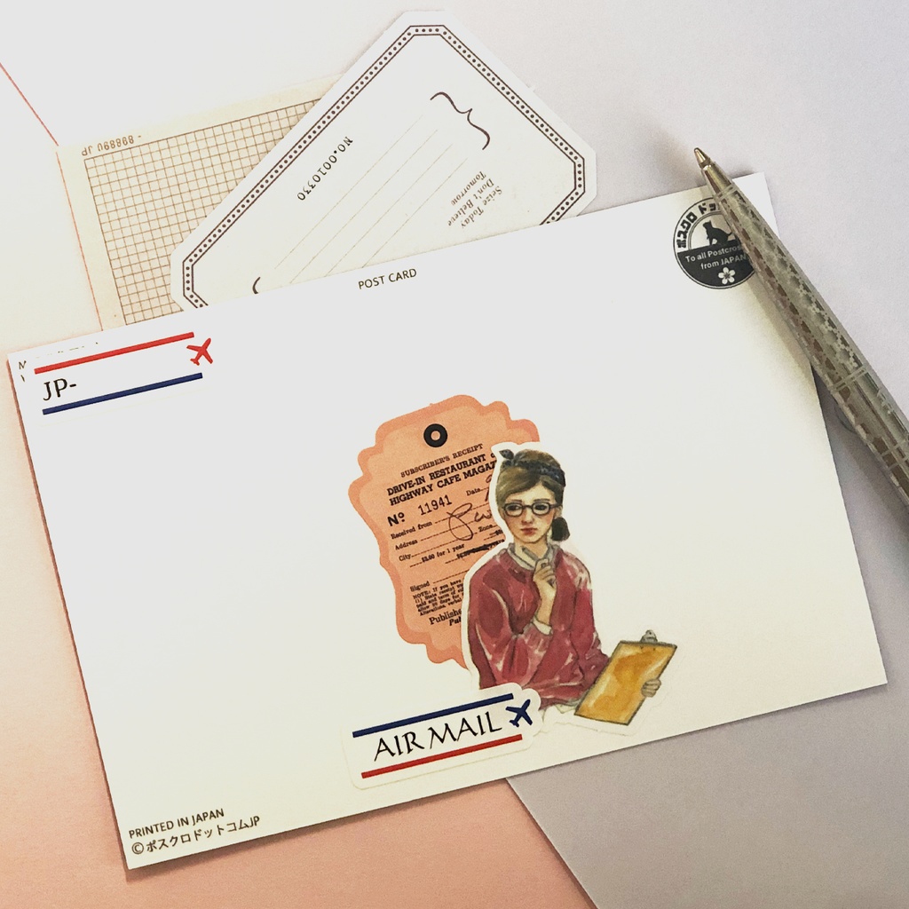 エアメールシール エアメールライン1