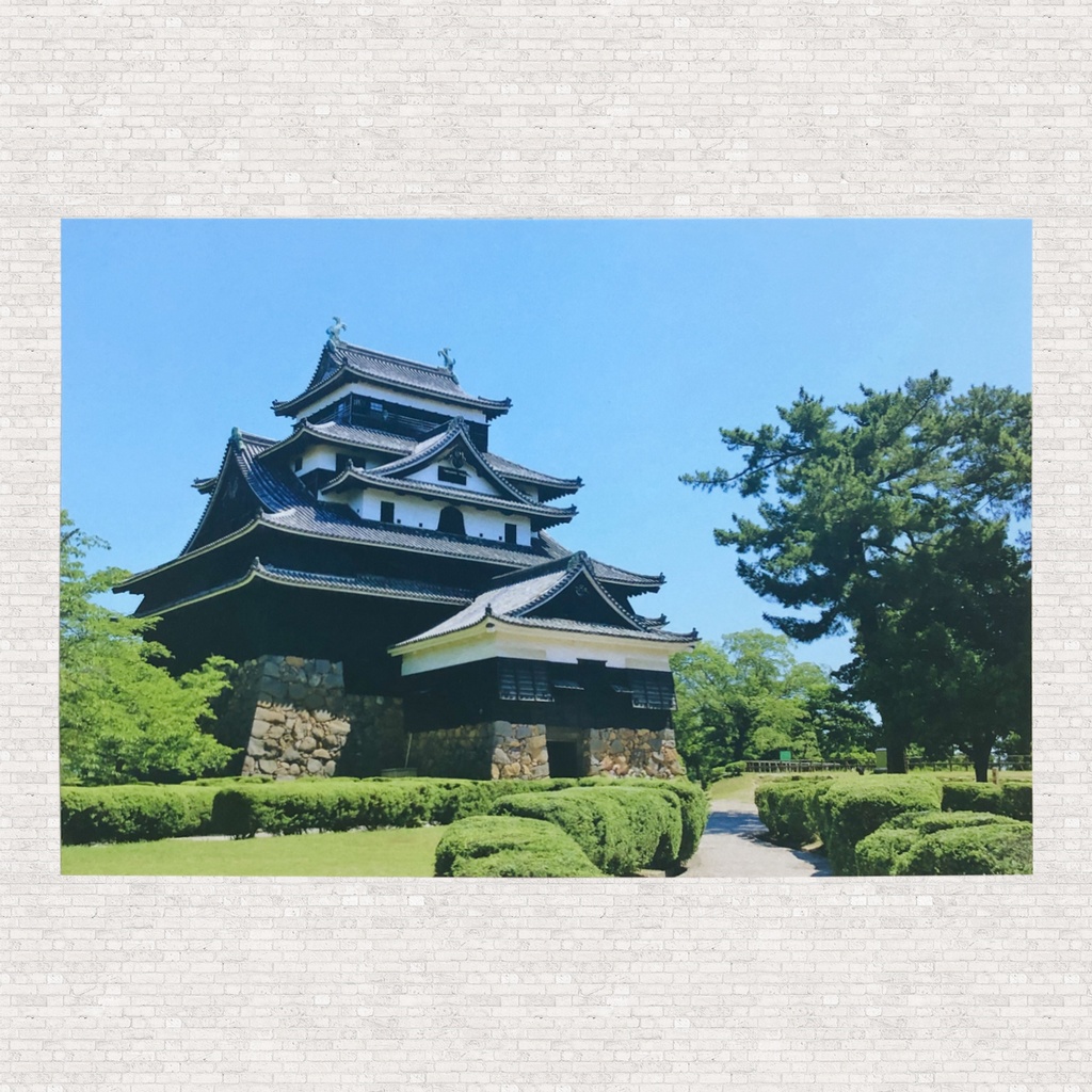 ポストカード　松江城