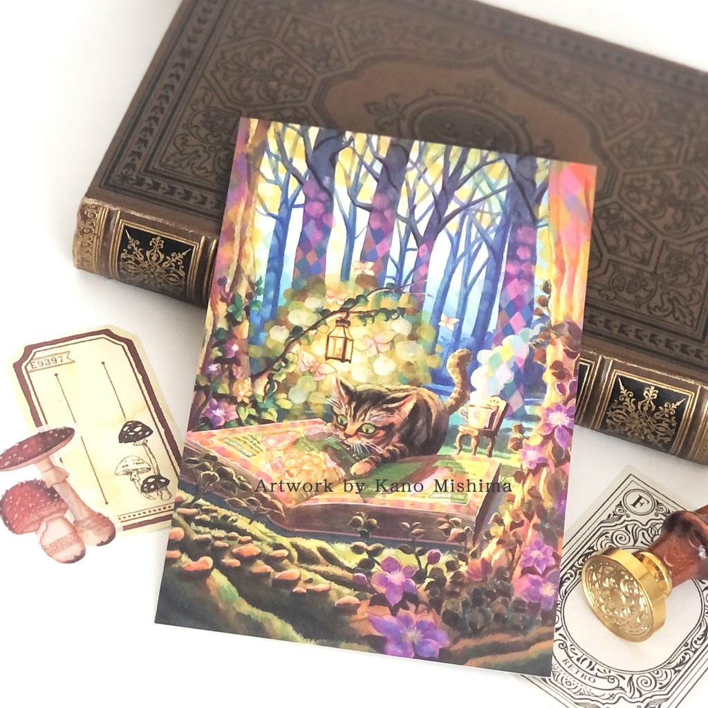 ポストカード 読書