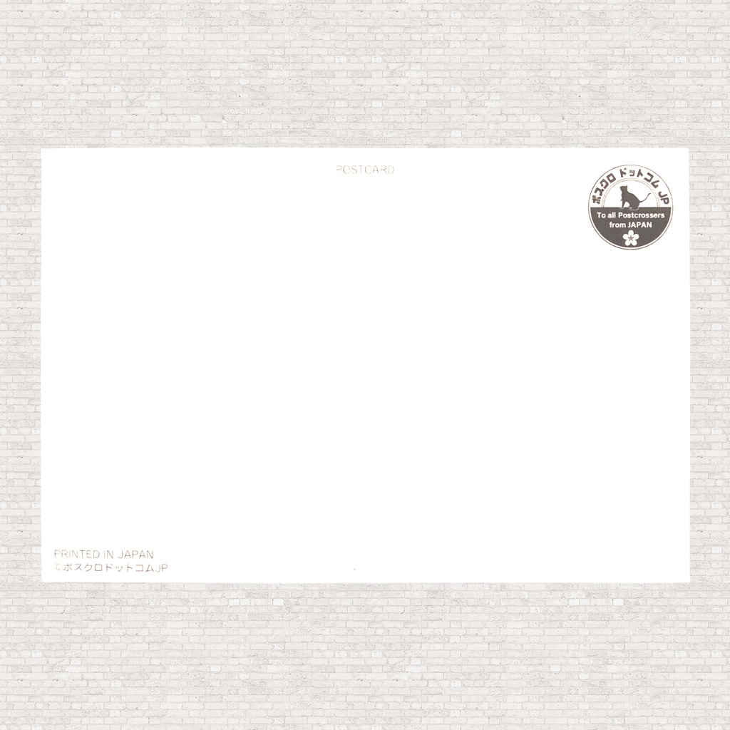 ポストカード 歌舞伎