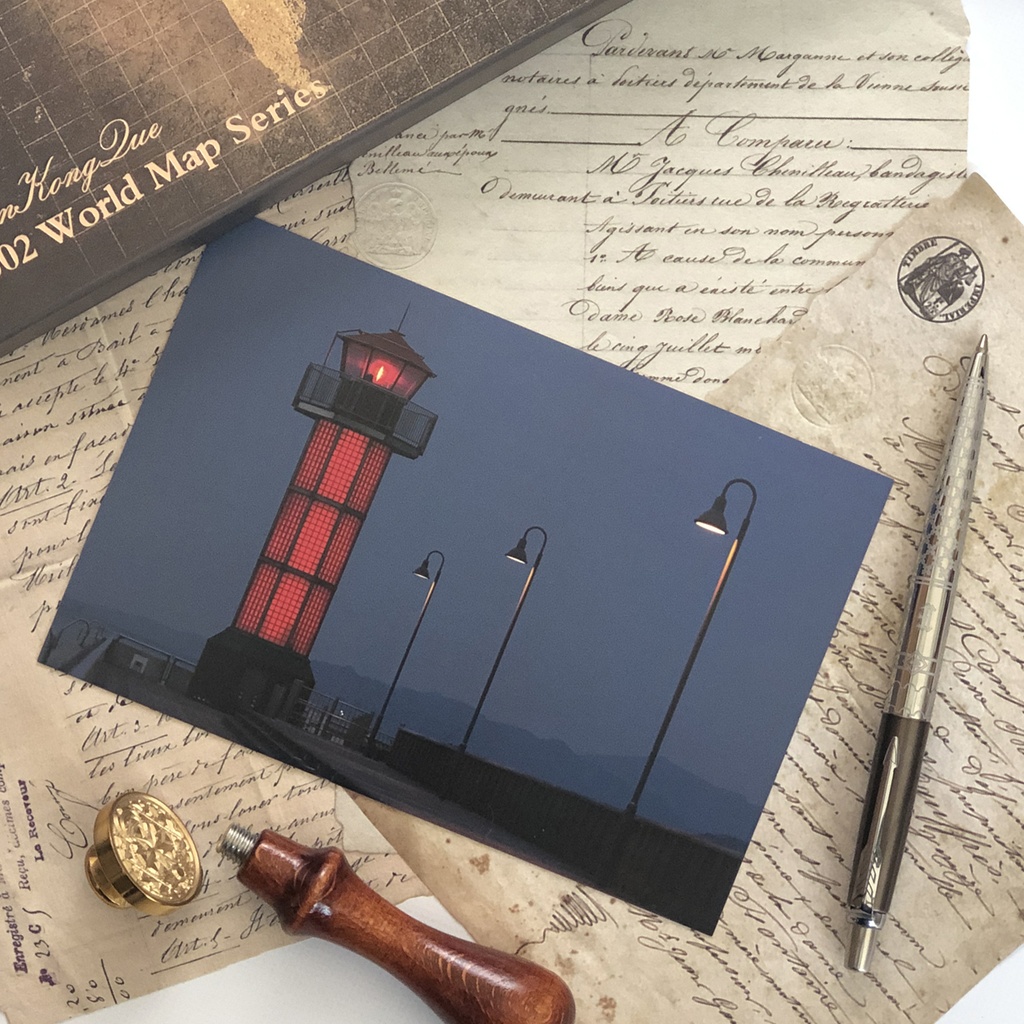 ポストカード せとしるべ(高松港玉藻防波堤灯台)