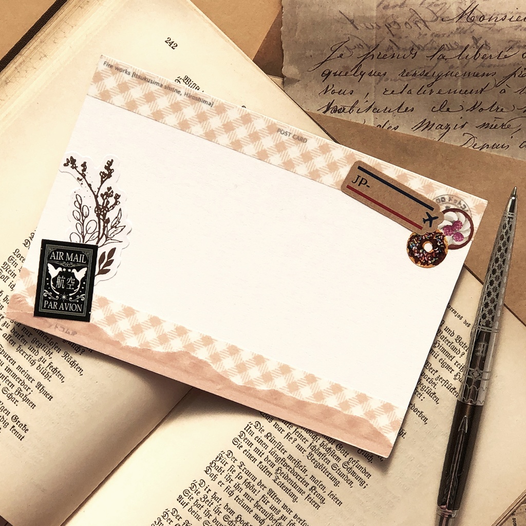 エアメールシール 夜空