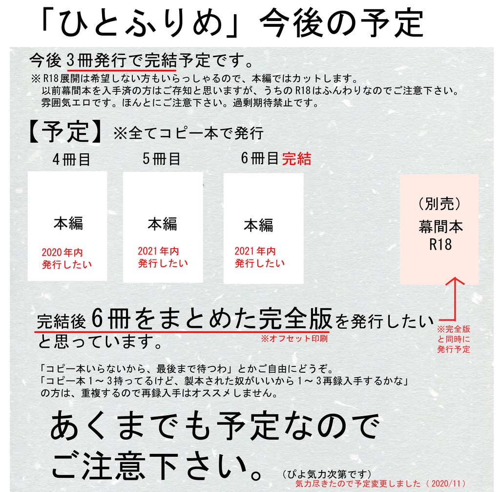 ひとふりめ 再録1~3