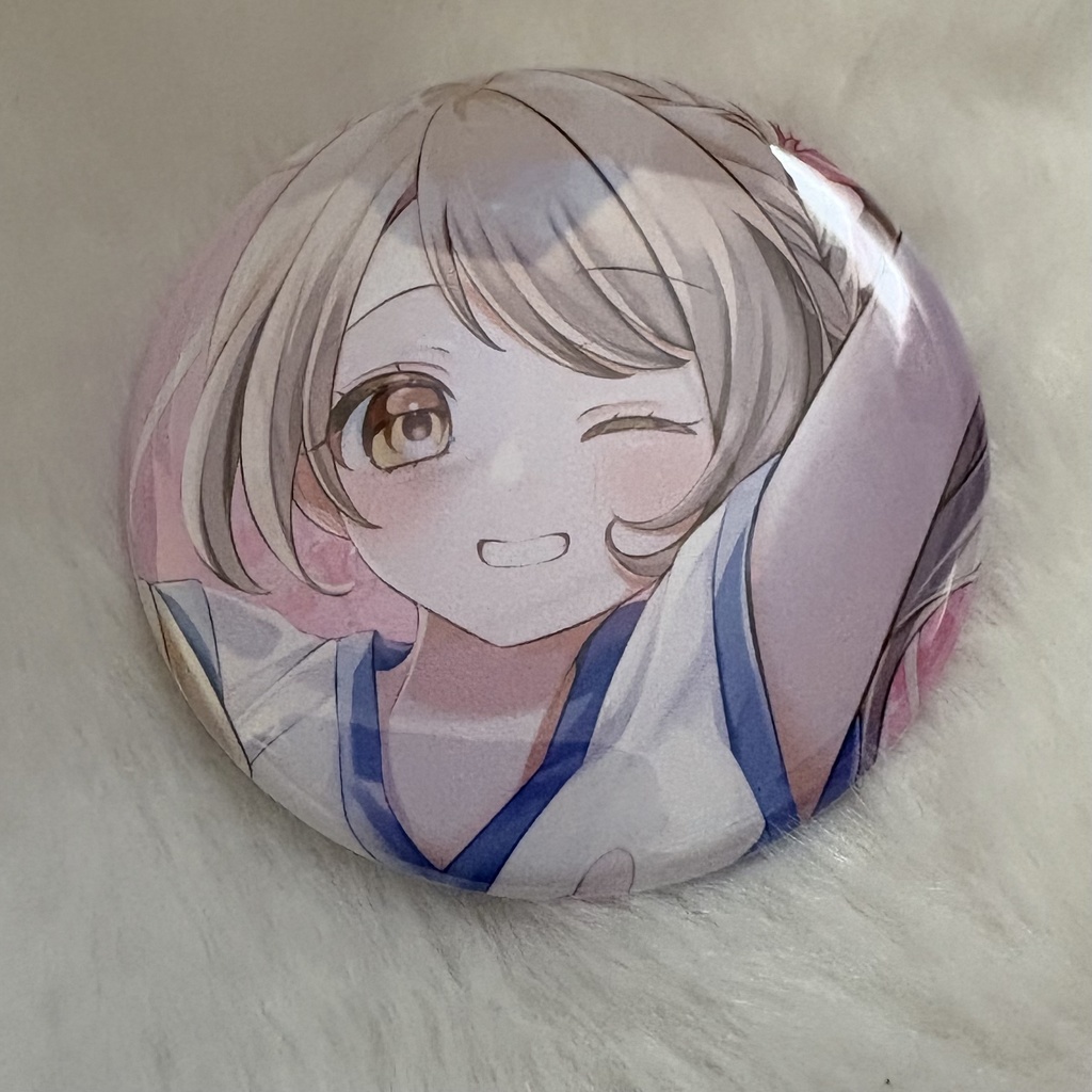 朝日奈あみチアガール缶バッジ(5.7cm)