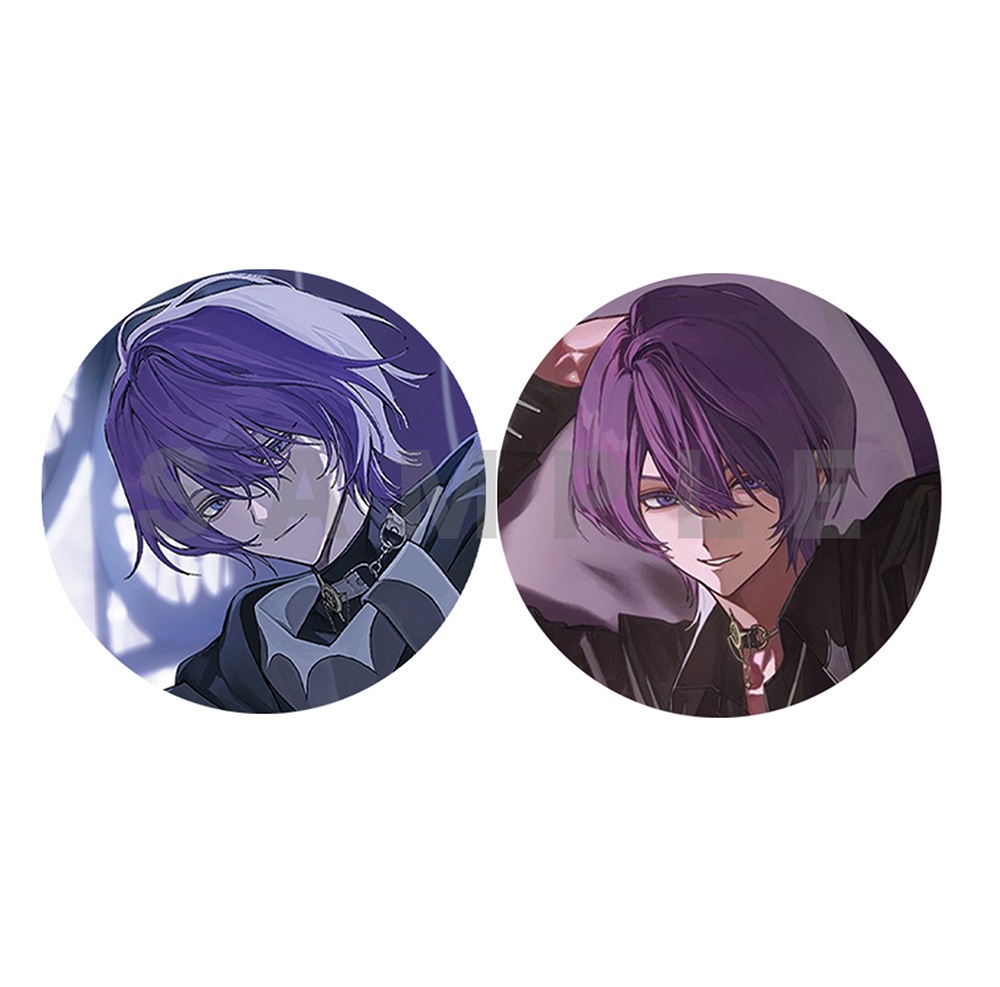 けいてぃ　誕生日&四周年記念缶バッジ2025(2種)