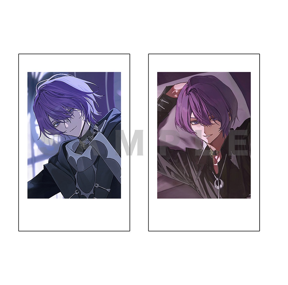 けいてぃ　誕生日&四周年記念ランダムチェキ風トレカ(2種)2025