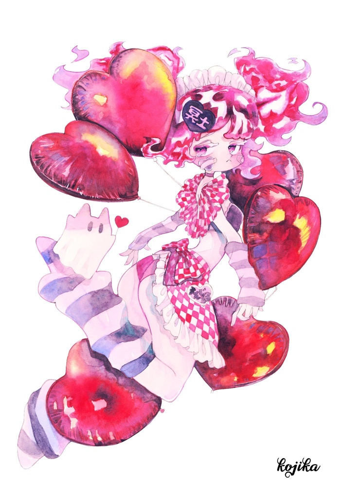 病み病みおばけちゃんポストカード