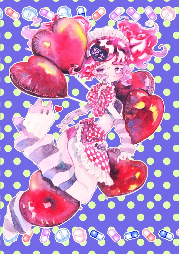 病みおばけクリアファイル