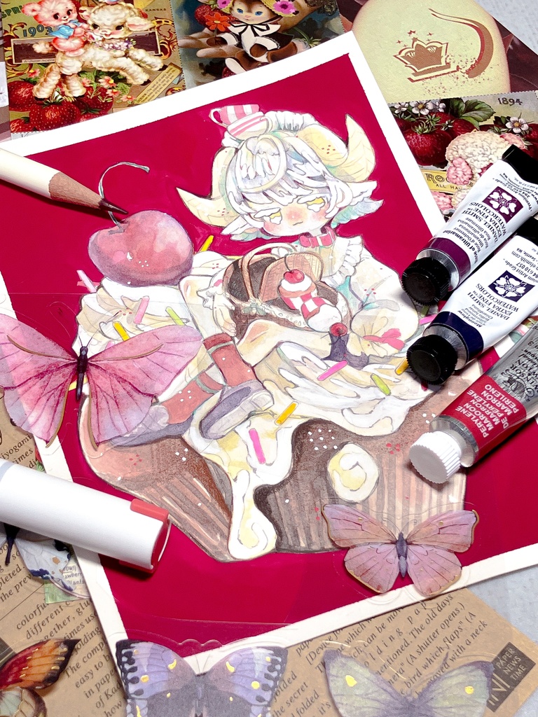 病みkawaiiデフォルメシリーズ原画