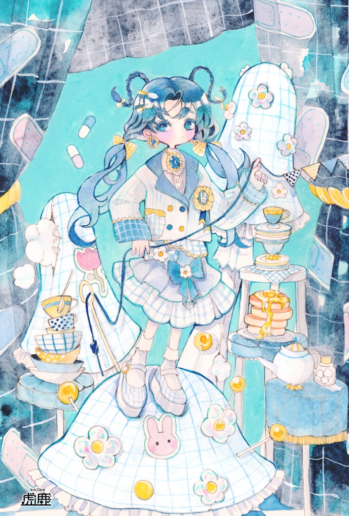 病みkawaii メインビジュアル 原画