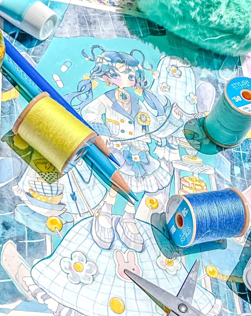 病みkawaii メインビジュアル 原画