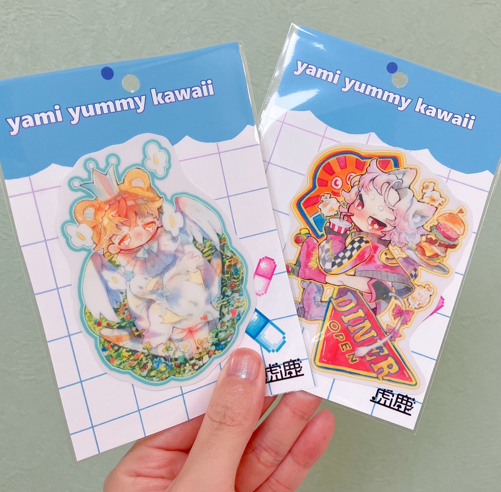 2025 デフォルメシリーズ② クリアステッカー