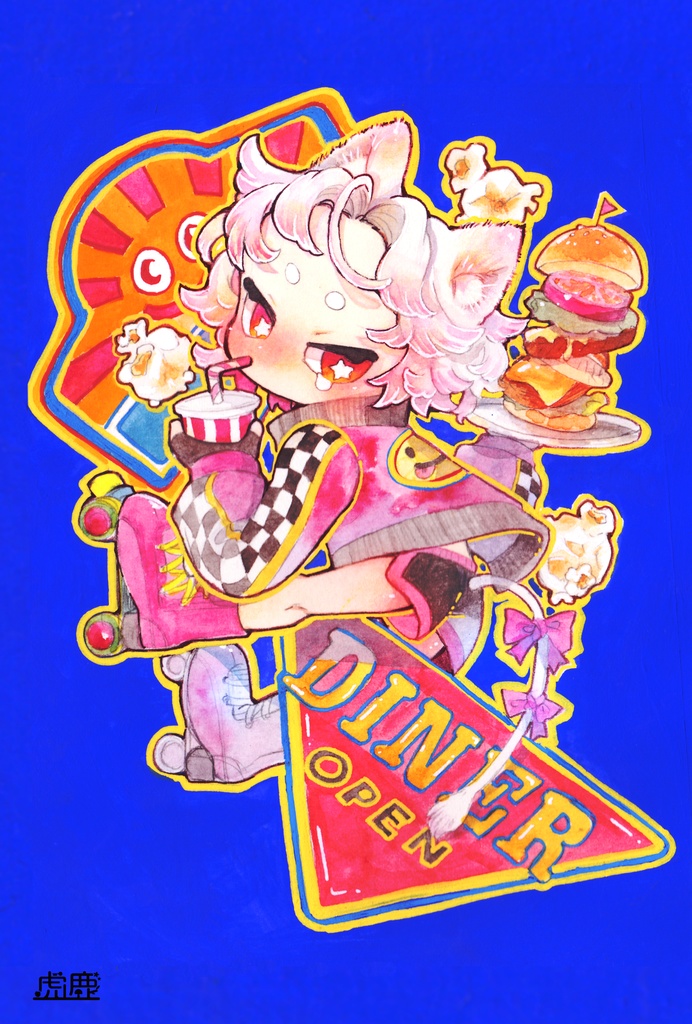 2025夏　デフォルメシリーズ②　ポストカード