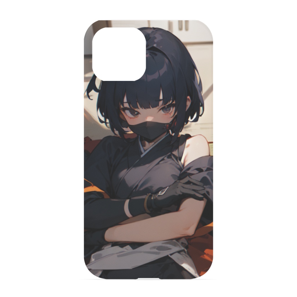くのいちスマホカバー