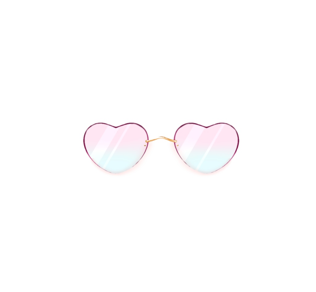 Liv2D　動くハートのサングラス