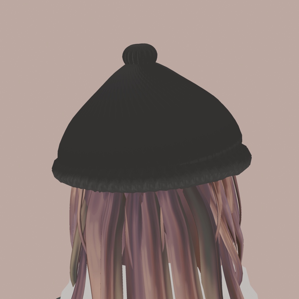 【Vroid用衣装】冬っぽい帽子