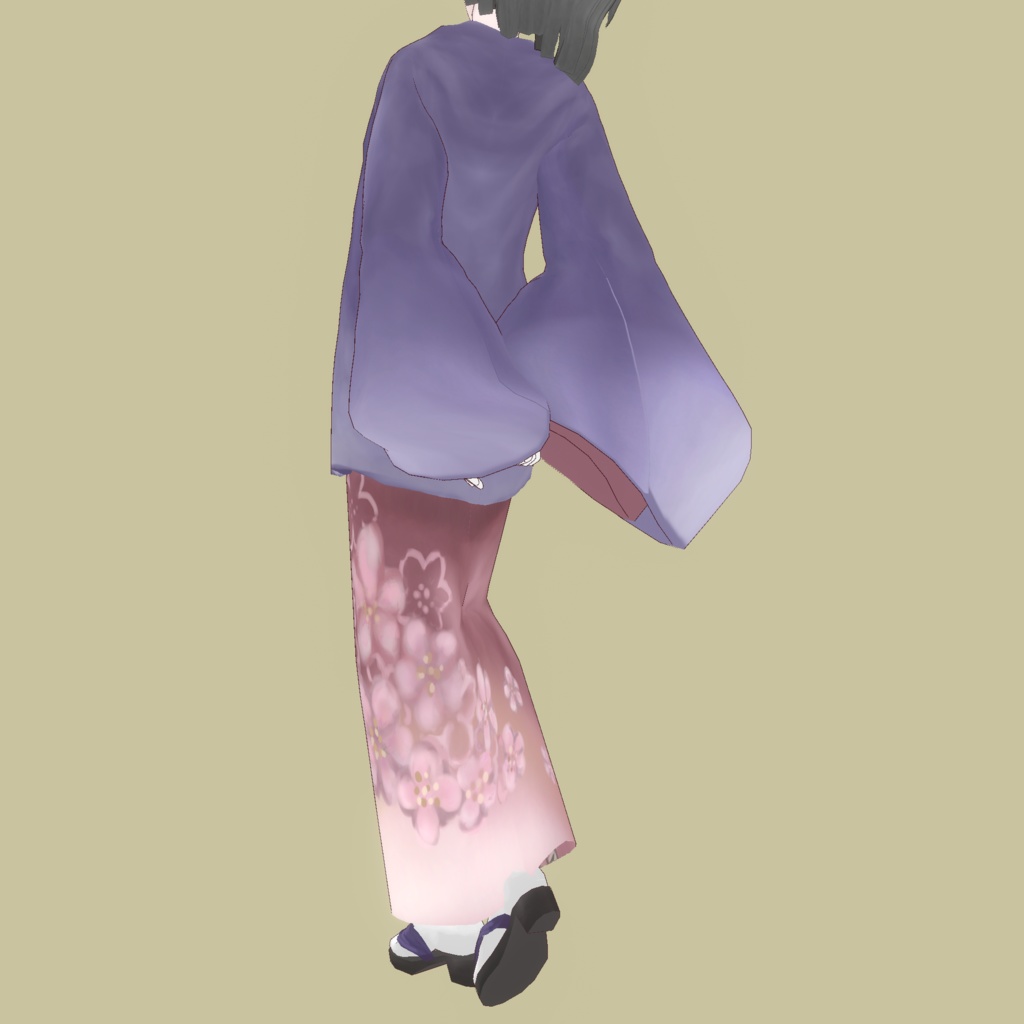 【Vroid用衣装】着物