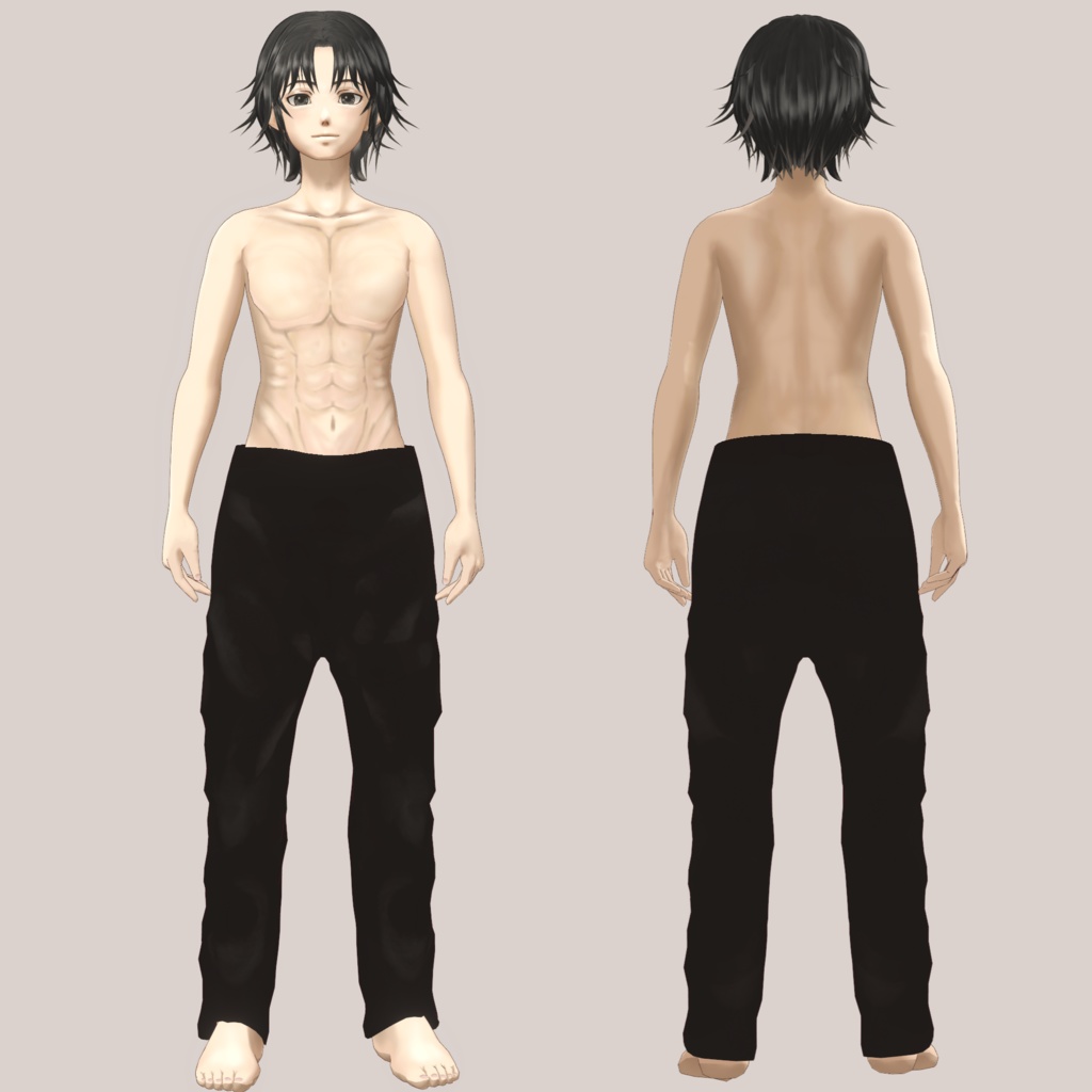 Vroid『男性モデル素体』