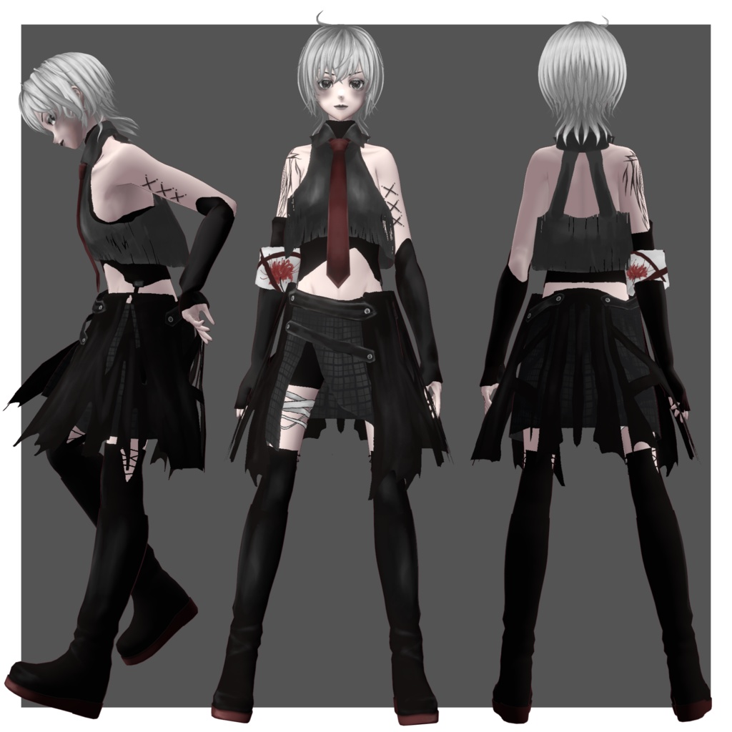 VRoid3Dモデル『沙華-sya-bana-』