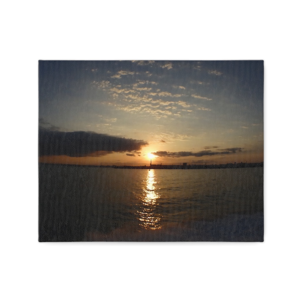 青の世界 - キャンバス