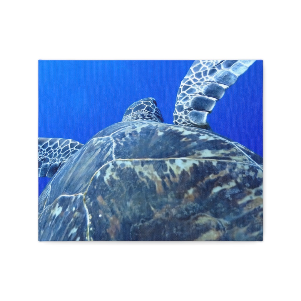 青の世界 - キャンバス