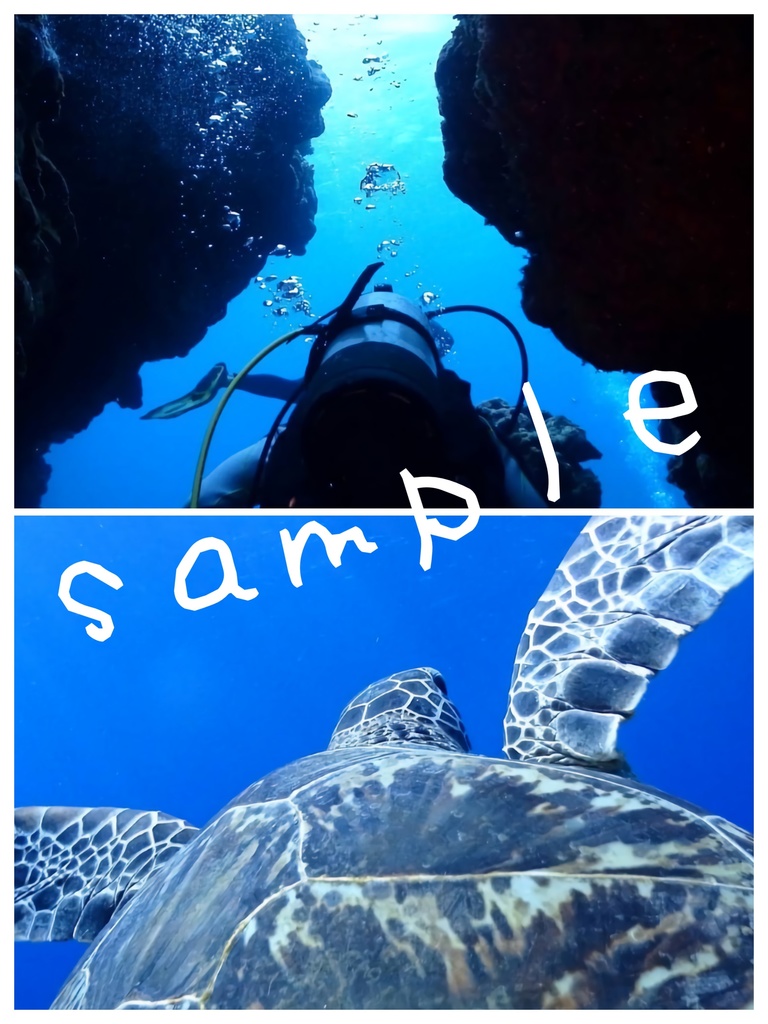 青の世界 写真素材集