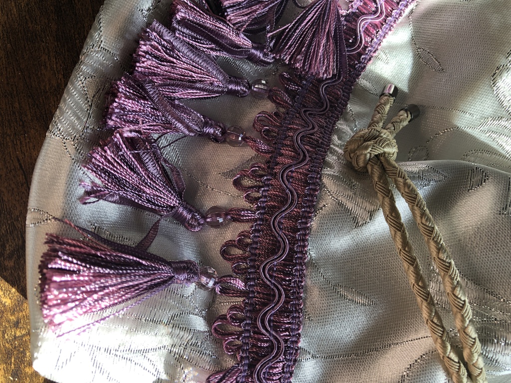 最遊記 玄奘三蔵 きんちゃく ポーチ 白