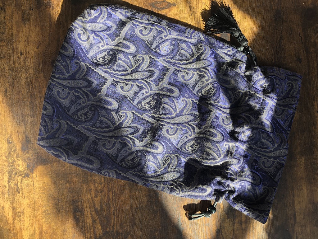 最遊記 玄奘三蔵 きんちゃく バック ポーチ 紫