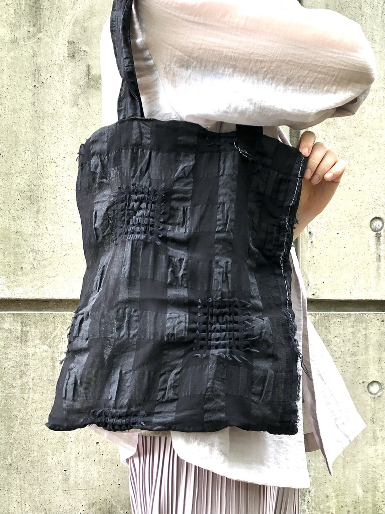 黒スケトートバック